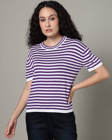 Buy Purple Sweaters Cardigans for Women by SPYKAR Online