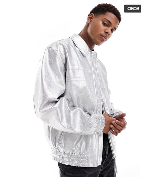 Buy Silver Jackets & Coats for Men by ASOS DESIGN Online Buy Silver Jackets & Coats for Men by ASOS DESIGN Online