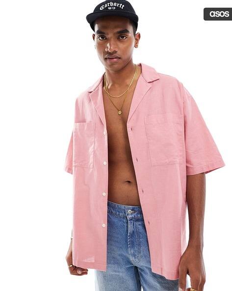 Buy Pink Shirts for Men by ASOS DESIGN Online
