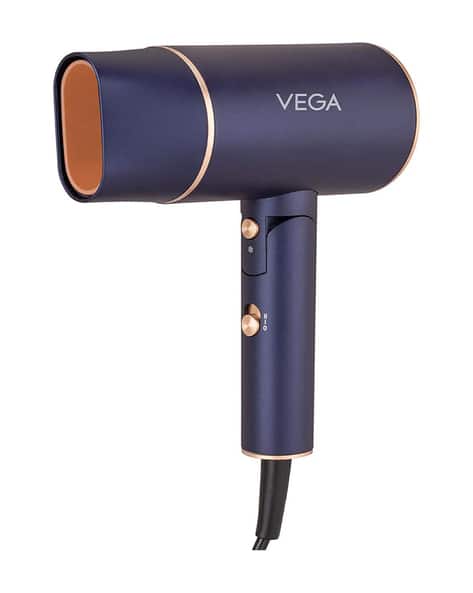 Vega VHDH-35 Ionic 1200-1400W Foldable Hair Dryer with 2 Heat Speed Settings