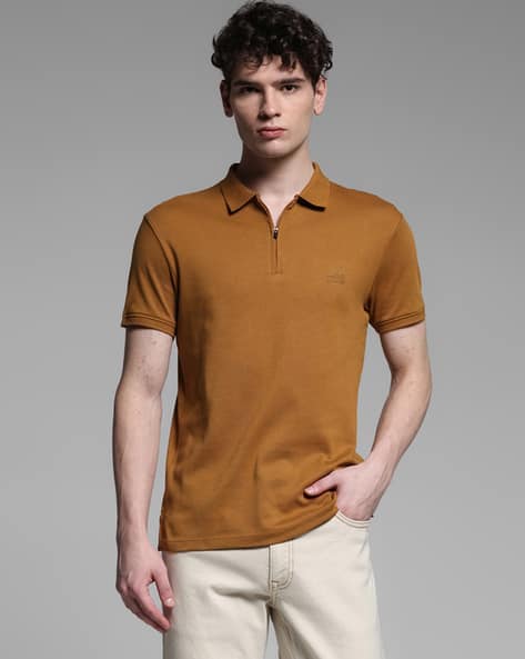 Men Slim Fit Polo T-Shirt