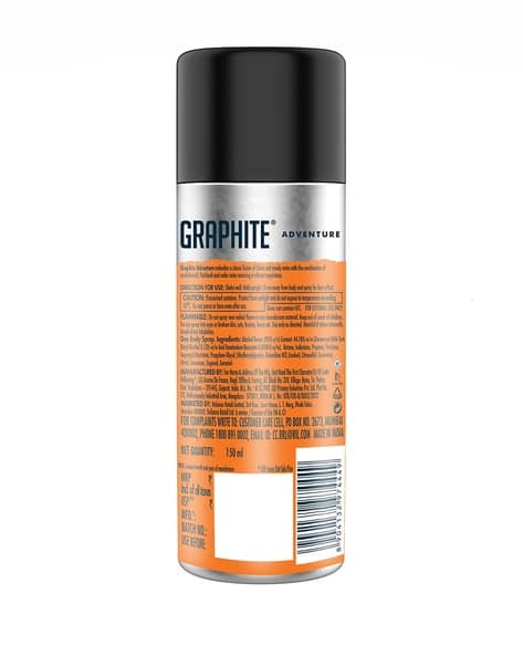 Price History of GRAPHITE Deo Body Spray Adventure Can for Men