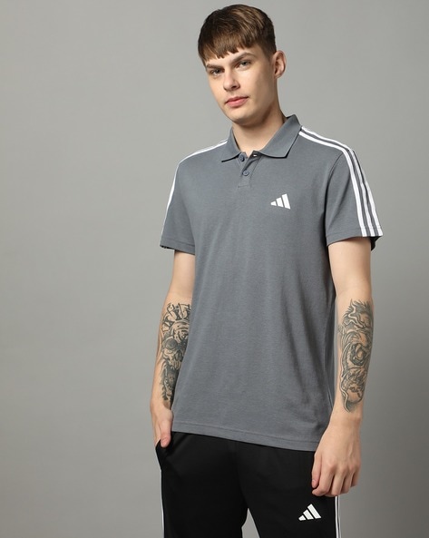 Adidas Men 3S CO Polo T-Shirt