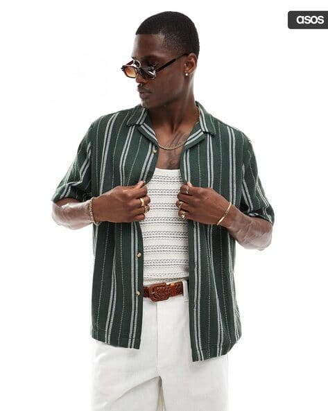 Buy Green Shirts for Men by ASOS DESIGN Online