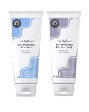 fix my curls Pack of 2 Curl Quenching Moisture Styling Duo For Curly And Wavy Hair-picture-39