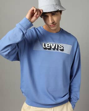 Men Brand Print Regular Fit Sweatshirt-image-13
