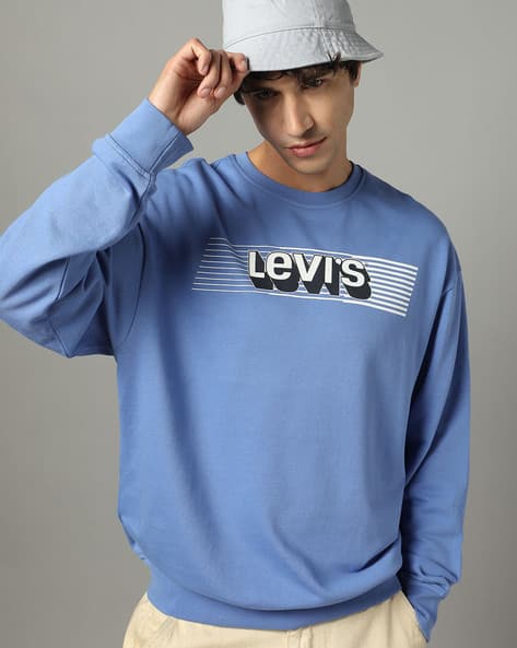LEVI'S Men Brand Print Regular Fit Sweatshirt