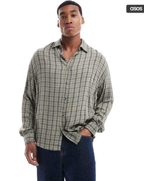 Buy Green Shirts for Men by ASOS DESIGN Online