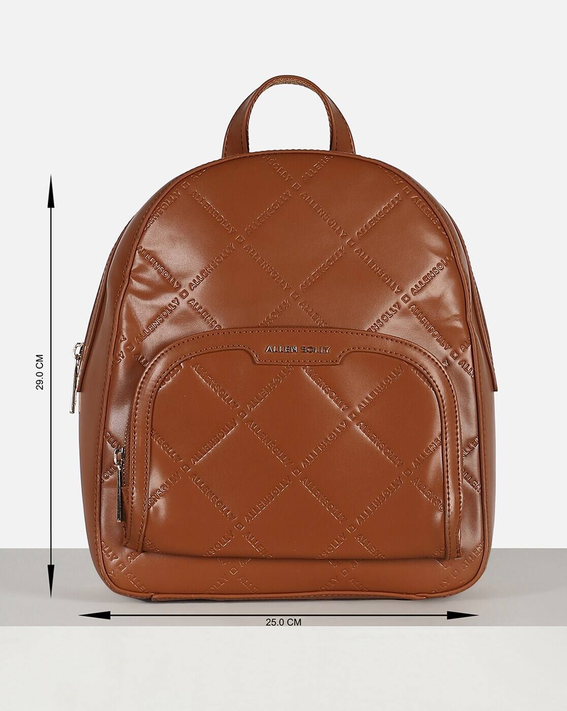 allen solly leather backpack Women Black Casual Fashion Its versatility is endless and is often used as a luxury diaper bag. Allen Solly Women Multi-Color Casual