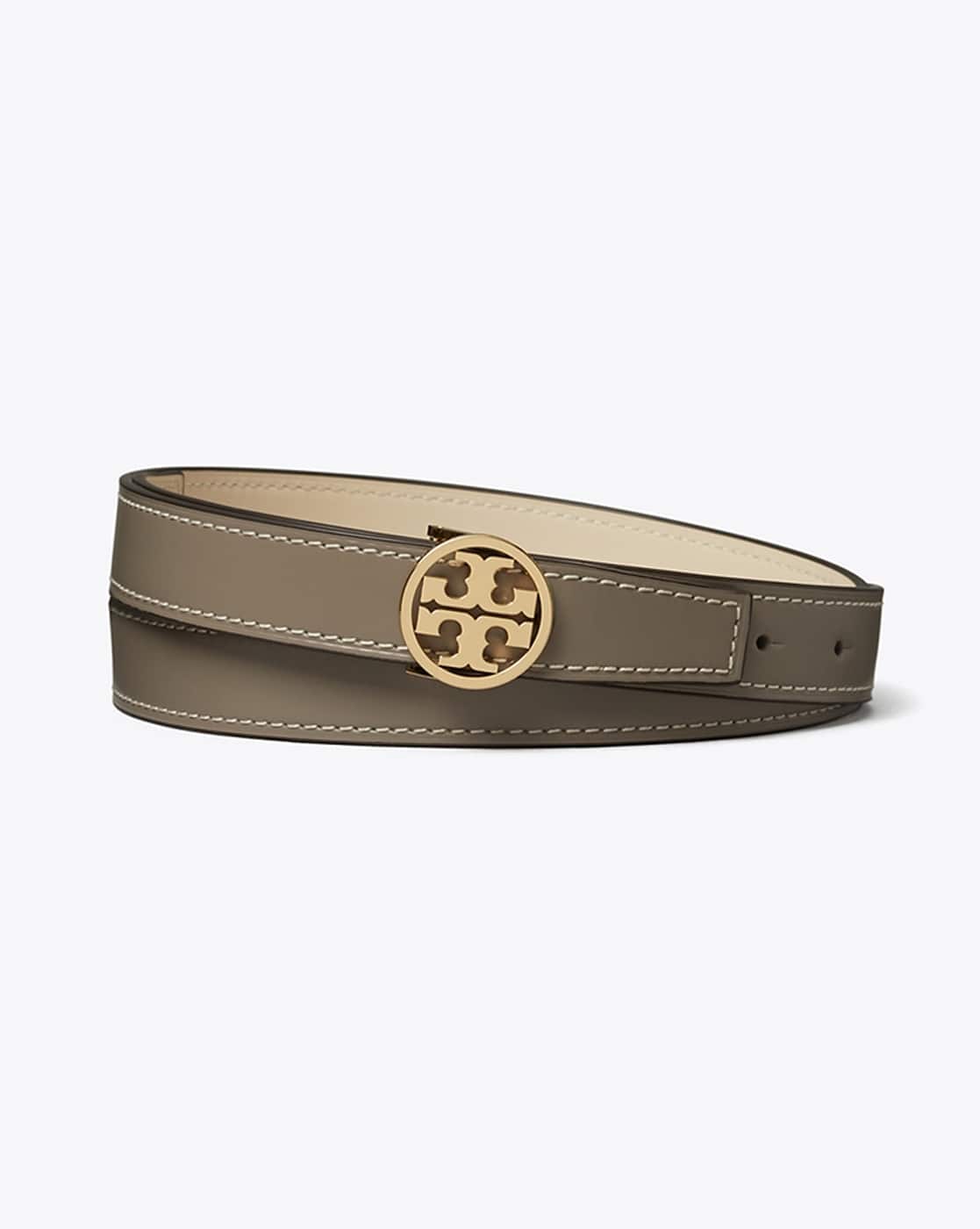 Buy Cream & Grey Belts for Women by Tory Burch Online | Ajio.com