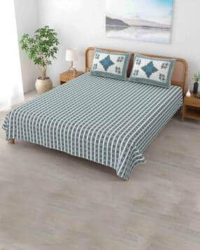 Pure Cotton Hand Printed Jaipuri Bedsheet-image-20