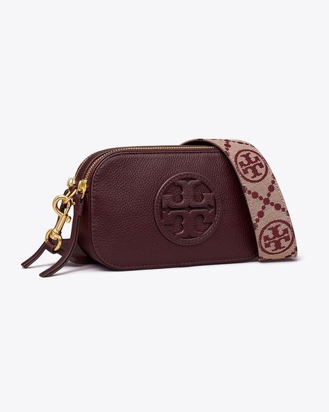 Tory Burch crossbody wine hotsell color