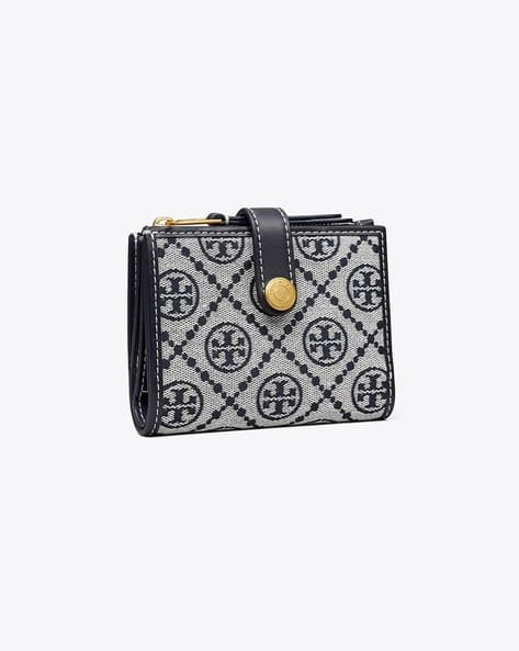 折りたたみ財布 [ToryBurch]T MONOGRAM BI-FOLD WALLET - TORY NAVY T Monogram Bi-Fold Wallet: Women's Designer Wallets | Tory Burch