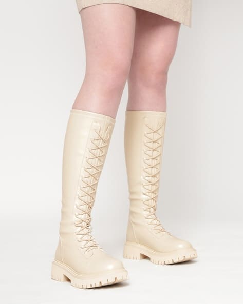 Buy Beige Boots for Women by Truffle collection Online