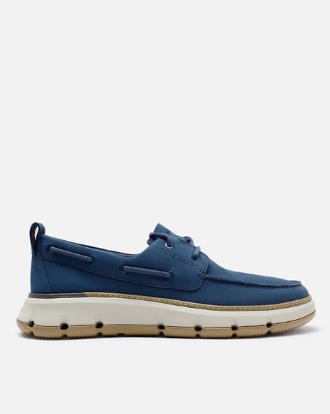 Men Zero Grand Regatta Leather Shoes