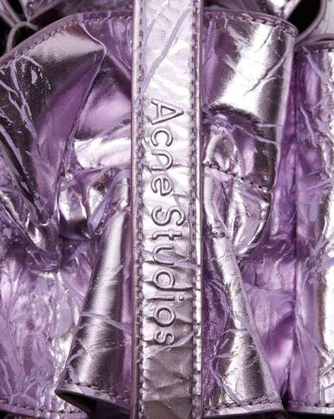 Buy Acne Studios Multipocket Mini Bag | Purple Color Women | AJIO LUXE