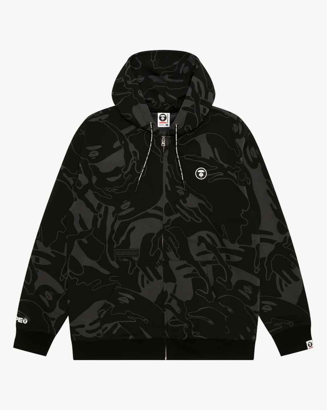 Buy Black Sweatshirt & Hoodies for Men by AAPE BY A BATHING APE