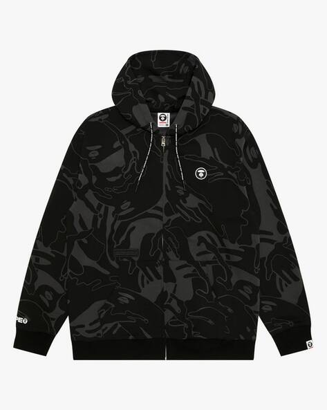 Buy Black Sweatshirt Hoodies for Men by AAPE BY A BATHING APE