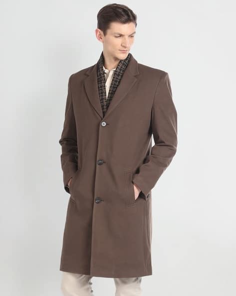 Buy Brown Jackets & Coats for Men by ARROW Online | Ajio.com