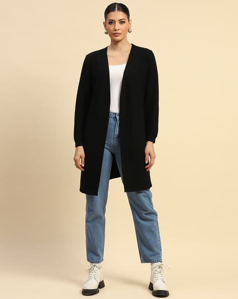 Buy Black Shrugs Jackets for Women by GLOBAL REPUBLIC Online