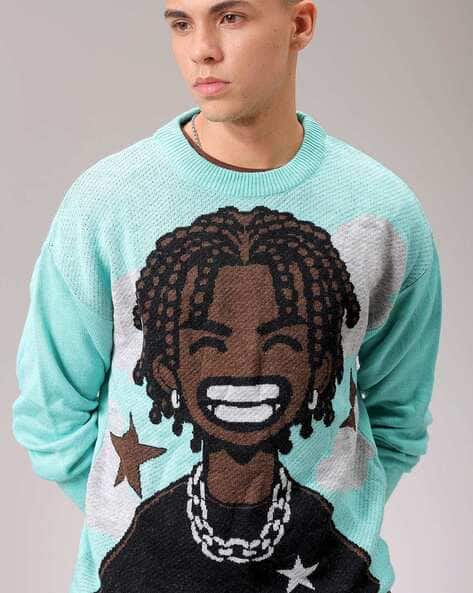 Buy Turquoise Sweaters Cardigans for Men by The Indian Garage Co