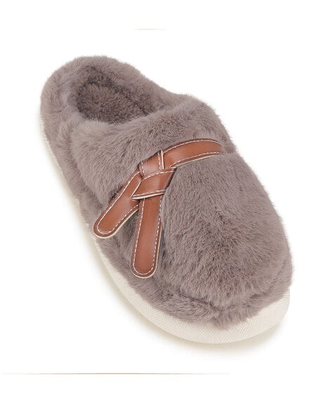 Buy Brown Flip Flop Slippers for Women by CASSIEY Online