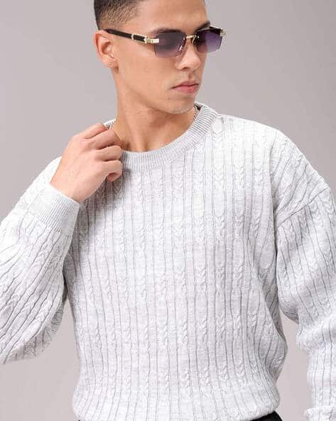 Buy Grey Sweaters Cardigans for Men by The Indian Garage Co