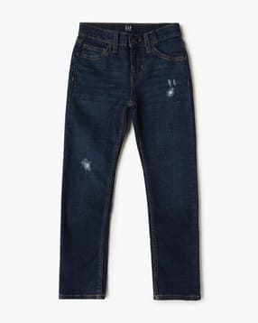 gap kids Slim Fit Lightly Distress Mid-Rise Jeans-picture-44