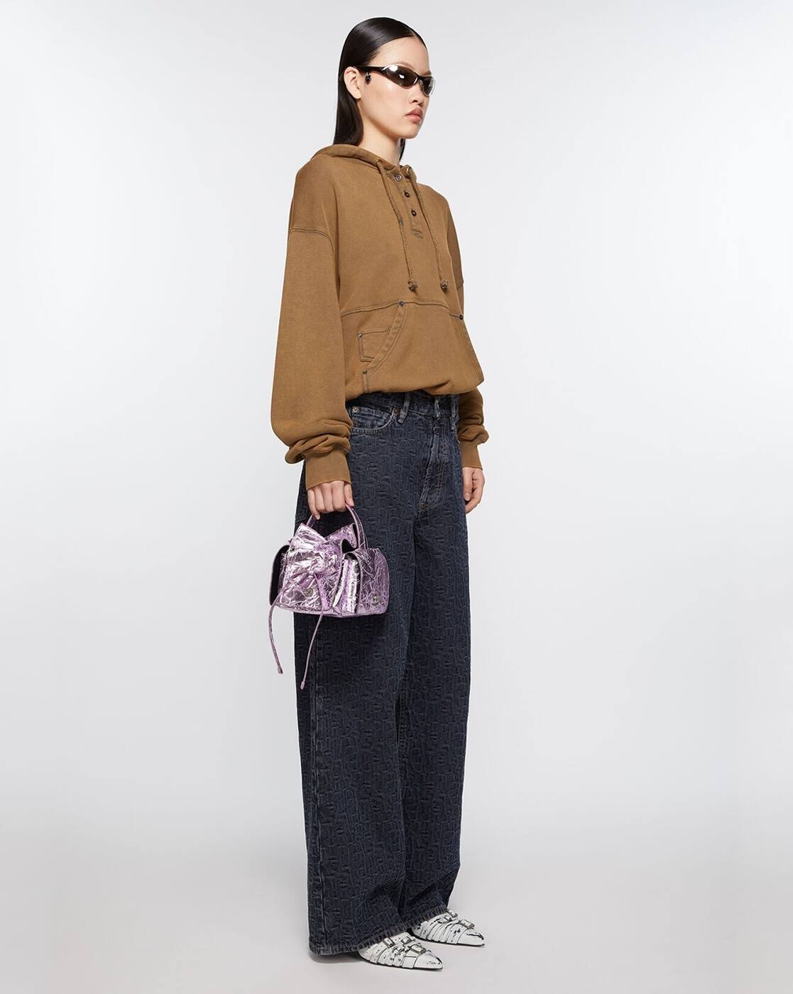 Buy Purple Handbags for Women by Acne Studios Online | Ajio.com