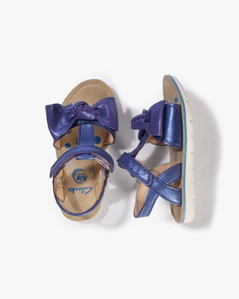 Clarks Mimogiggle Bow Accent Sandals