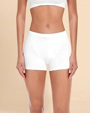 Buy White Shorts for Women by TRENDMALLS Online | Ajio.com
