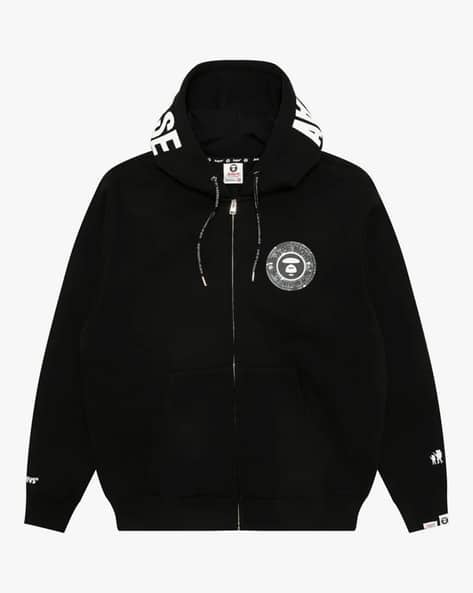A BATHING APE】AAPE BASIC ZIP UP HOODIE