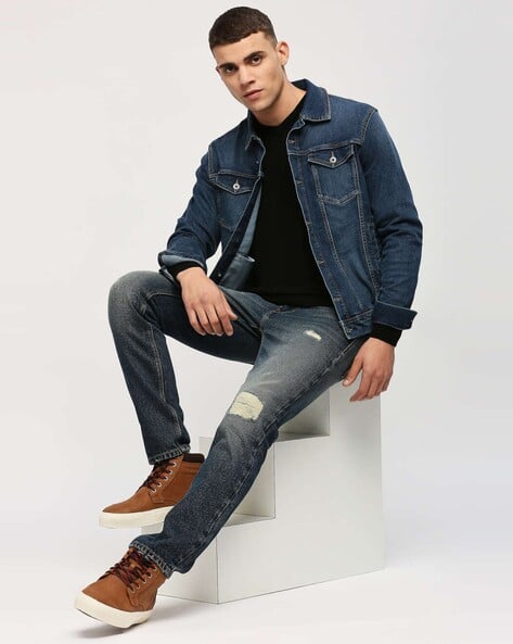 Pepe Jeans Men Regular Fit V-Neck Pullover