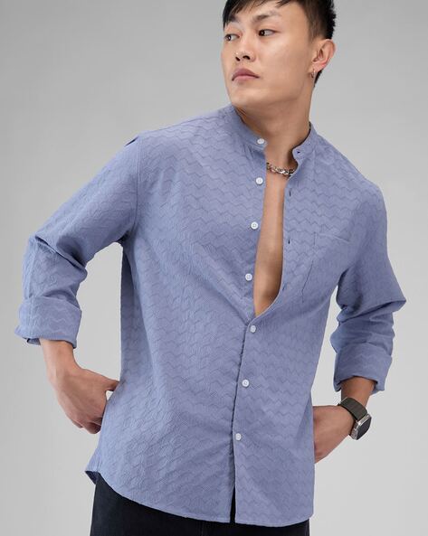 Men Slim Fit Shirt