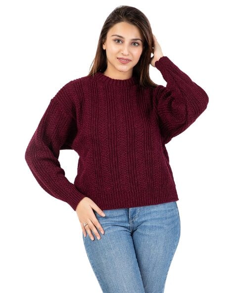 Buy WEARLUSSO Women Sweater Dress Online | Ajio.com