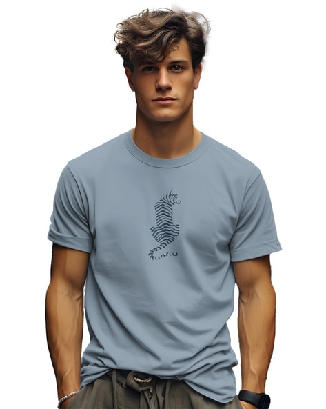 Men Graphic Regular Fit T-shirt