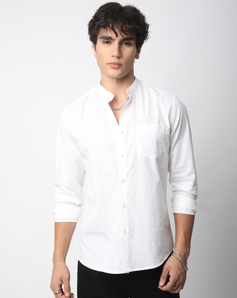 Men Slim Fit Shirt