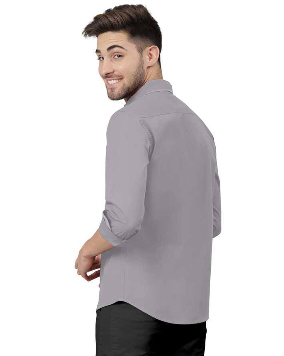 Buy ZIMLI STORE Men Regular Fit Shirt Online | Ajio.com
