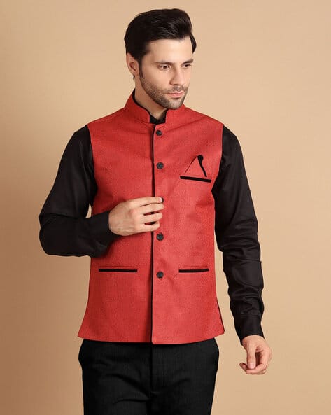 Men Ethnic Wear Waistcoat