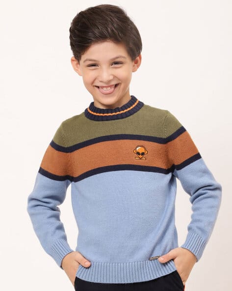 Boys Stripes Sweater