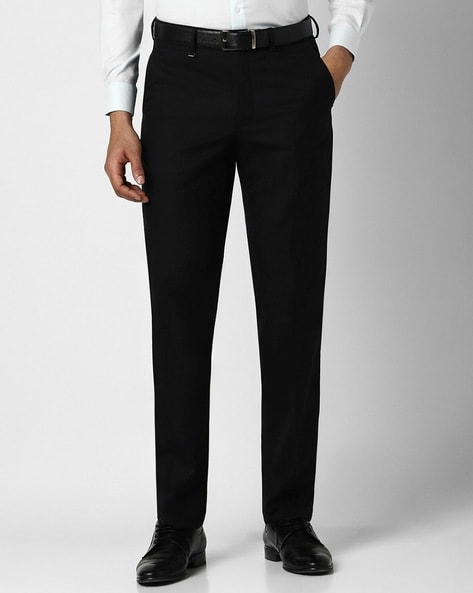 Van Heusen Men Straight Fit Trousers