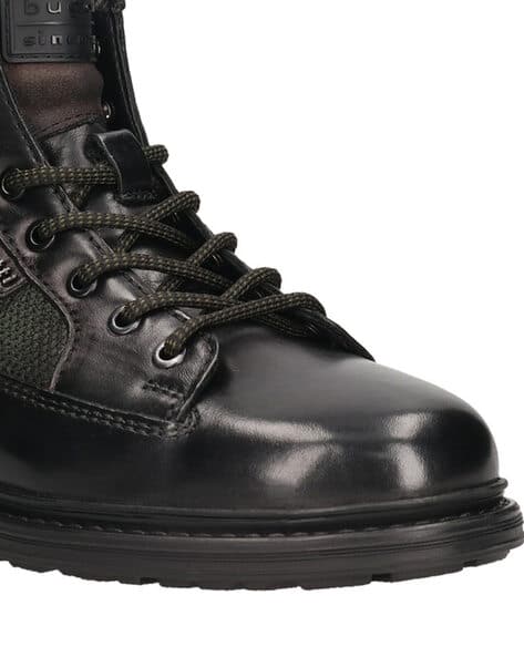 Buy Black Dark Green Boots for Men by Bugatti Online