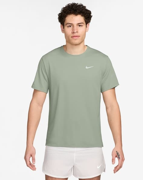 Men Dri-FIT UV Miler Short-Sleeve Running T-Shirt