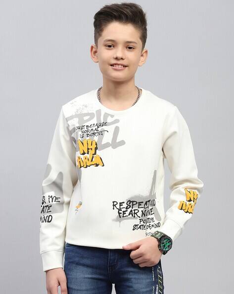 Boys Regular Fit Sweatshirt
