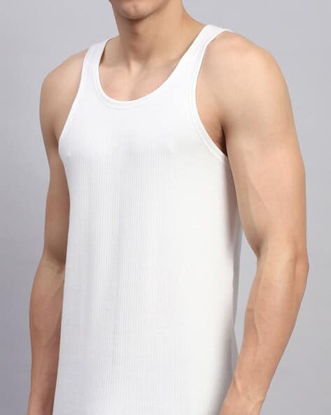 Monte Carlo Short Sleeve Thermal Vest Buy White Thermal Wear For