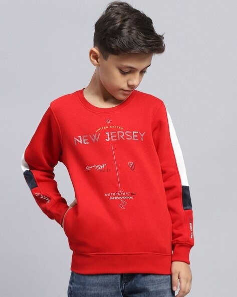 Monte Carlo Boys Regular Fit Sweatshirt