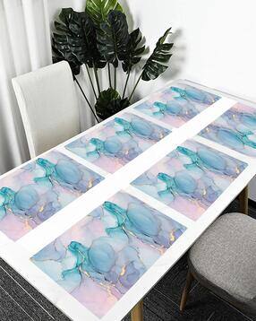 the lions share Plastic Printed Placemats for Dining Table-picture-50