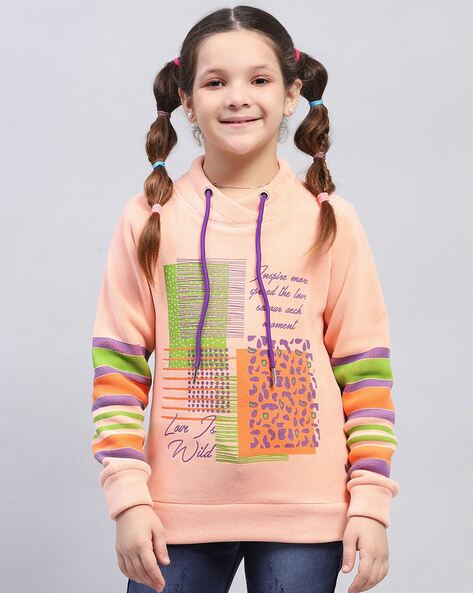 Monte Carlo Girls Micro Print Sweatshirt