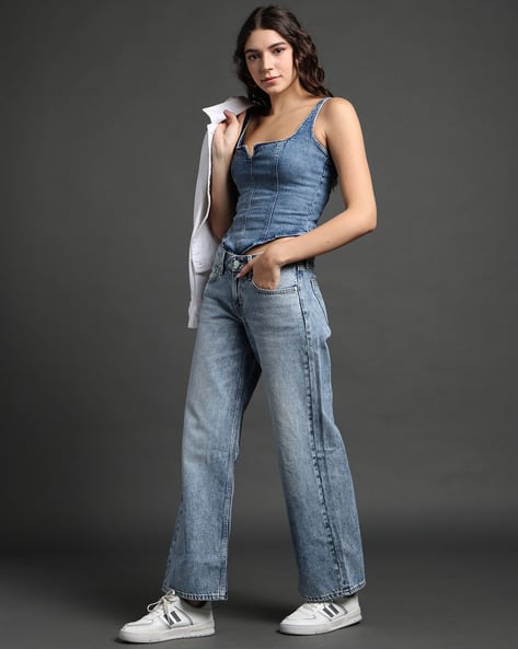 Buy Indigo Blue Jeans Jeggings for Women by LEVI'S Online