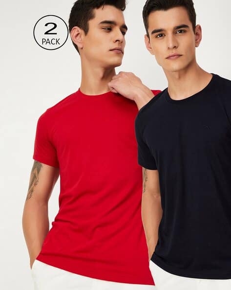 Buy Red Tshirts for Men by MAX Online